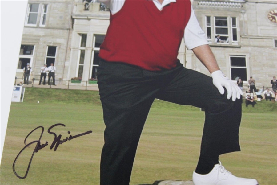 Jack Nicklaus Signed Farewell to The Open 2005 - Portrait JSA ALOA