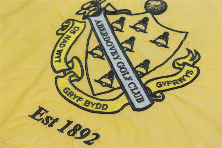 Aberdovey Golf Club Course Flown Embroidered Flag