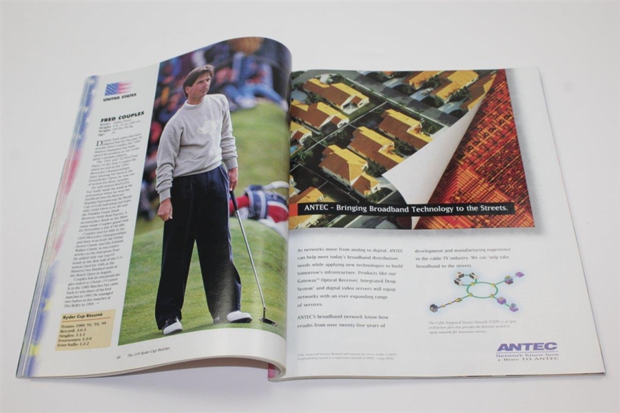 1995 Ryder Cup Matches Oak hill Country Club Official Program