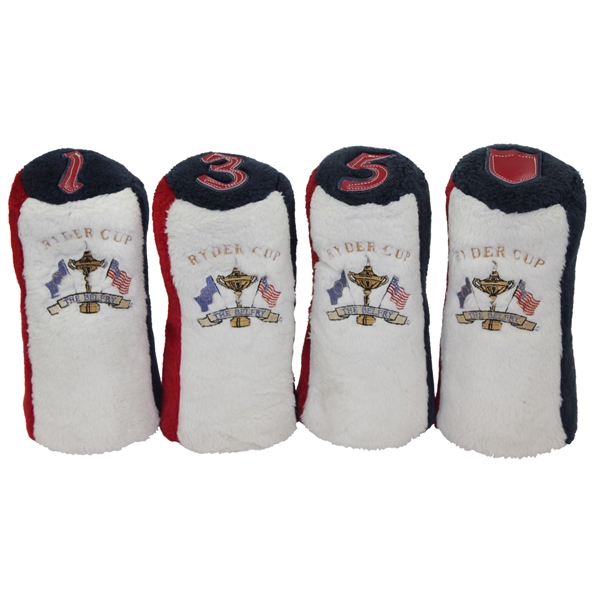 Group of Four(4) Ryder Cup at The Belfry Head Covers