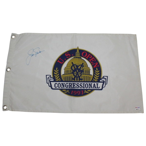 Jack Nicklaus Signed 1997 US Open at Congressional Flag - PSA Sticker Only #B00711