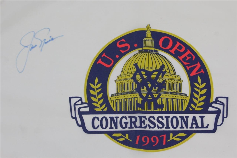 Jack Nicklaus Signed 1997 US Open at Congressional Flag - PSA Sticker Only #B00711