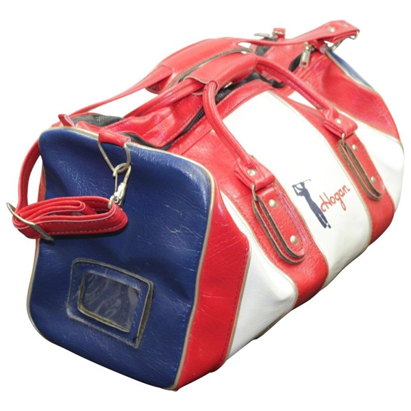 Classic Ben Hogan Co. Red, White, & Blue Duffel Bag