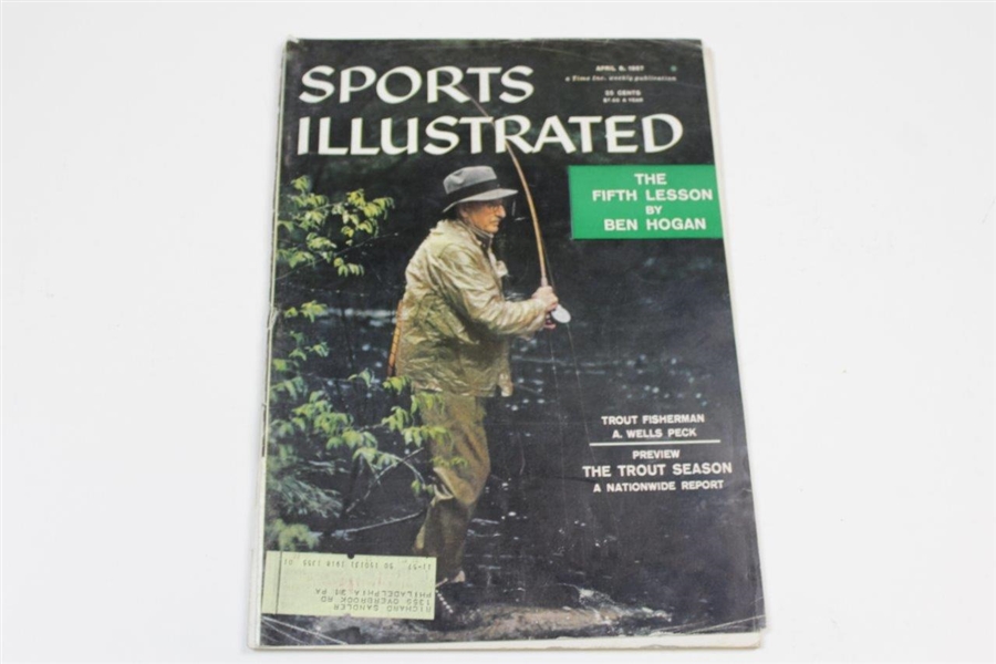 Five(5) Sports Illustrated Ben Hogan's Five Lessons Magazines