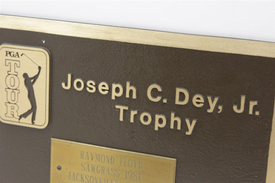 Champion Ray Floyd's 1981 Players Championship Joseph C. Dey, Jr. Trophy - Wow!