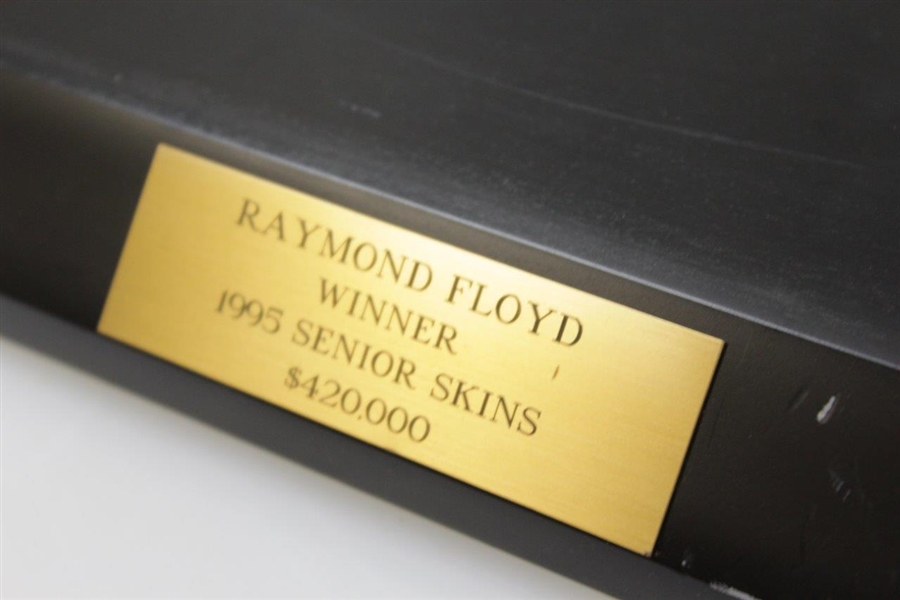 Champion Ray Floyd's 1995 Senior Skins Winner's Trophy - Honolulu Tulipwood Bowl