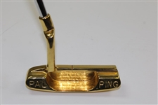 Hal Sutton's Personal Gold Plated 1985 Ryder Cup PING PAL Putter