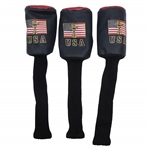 Hal Suttons Personal Used 1999 Ryder Cup at Brookline Team USA Head Covers