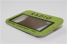 1952 Masters Tournament Radio Badge