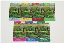 Full Set of 2020 Masters Tournament Berckmans Place Tickets - Monday-Sunday 