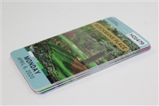 Full Set of 2020 Masters Tournament Berckmans Place Tickets - Monday-Sunday 