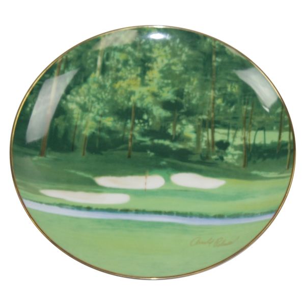 Arnold Palmer Collection 12th Hole Augusta National Noritake Plate in Original Box