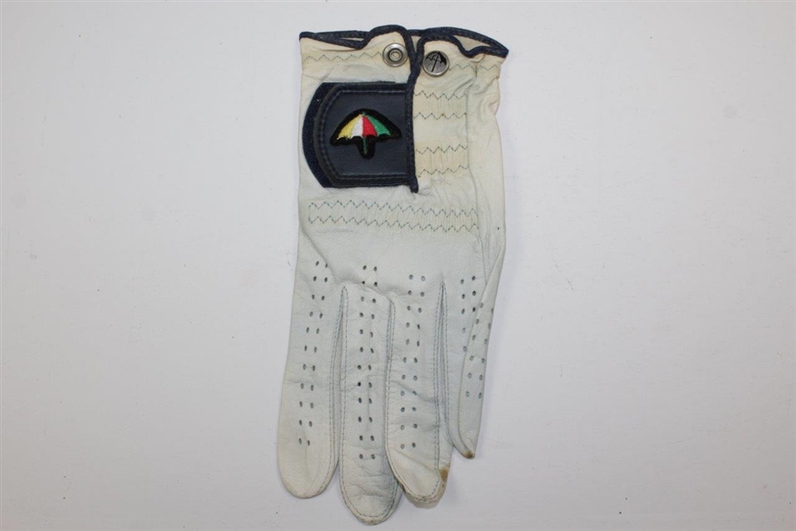 Arnold Palmer Umbrella Logo Worn Golf Glove