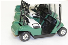 Arnold Palmer, Gary Player, & Hale Irwin Signed Miniature Golf Carts JSA ALOA