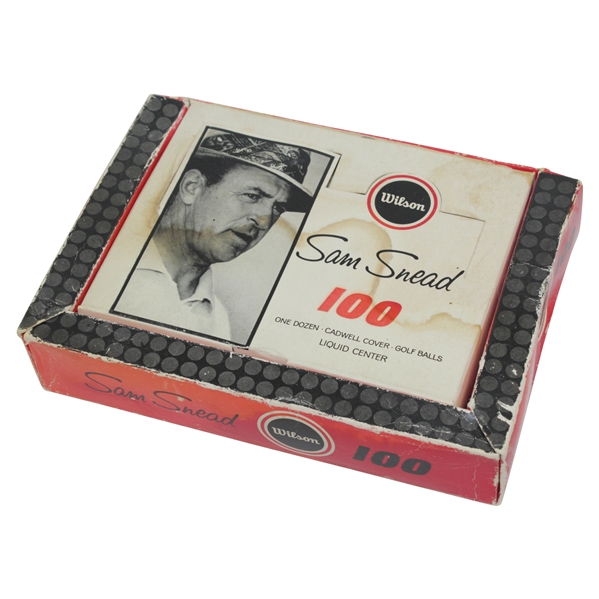 Dozen Wilson Vintage Sam Snead Golf Balls - Unopened