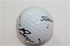 Byron Nelson Signed Titleist Masters Golf Ball with '1942' Inscription JSA ALOA