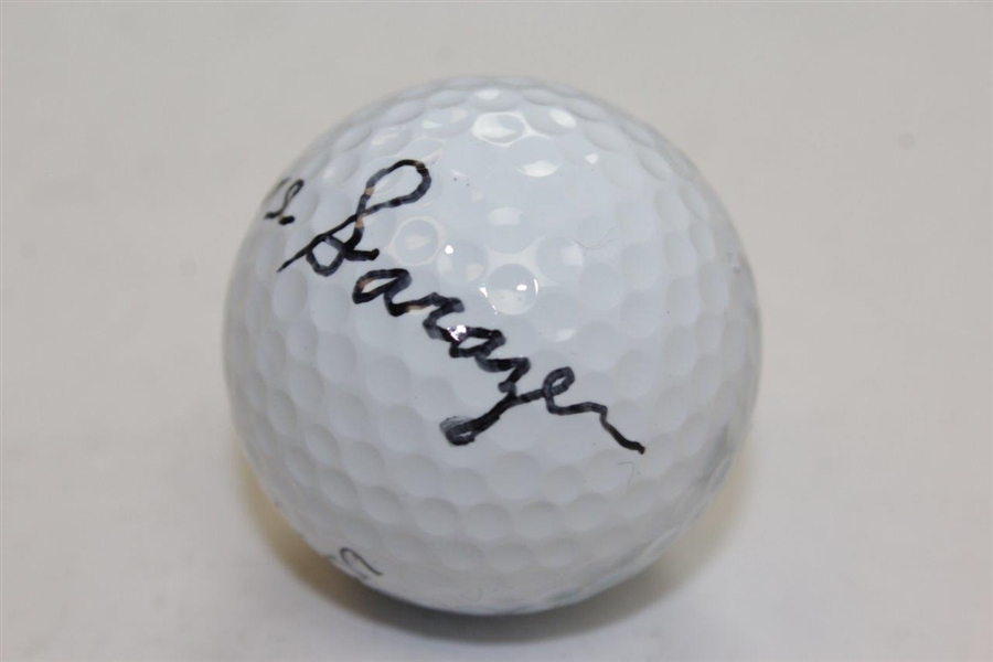 Gene Sarazen Signed Wilson Ultra Logo Golf Ball JSA ALOA