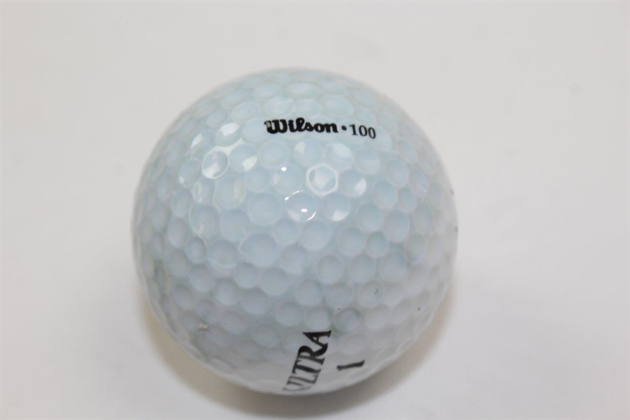 Gene Sarazen Signed Wilson Ultra Logo Golf Ball JSA ALOA