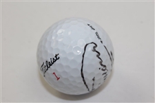 Miguel Angel Jimenez Signed Buick Invitational Titleist Golf Ball JSA ALOA