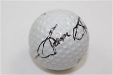 Sam Snead Signed Wilson K-28 Cracked Golf Ball JSA ALOA