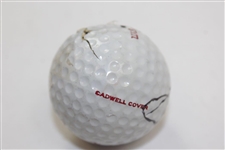 Sam Snead Signed Wilson K-28 Cracked Golf Ball JSA ALOA