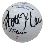 Scott McCarron Signed Buick Invitational Titleist Golf Ball JSA ALOA
