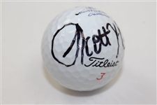 Scott McCarron Signed Buick Invitational Titleist Golf Ball JSA ALOA