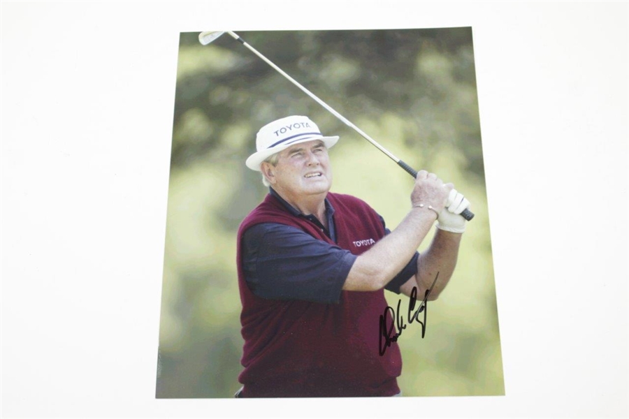 Charles Coody & Fred Couples Signed Photos with Byron Nelson Signed Cards JSA ALOA