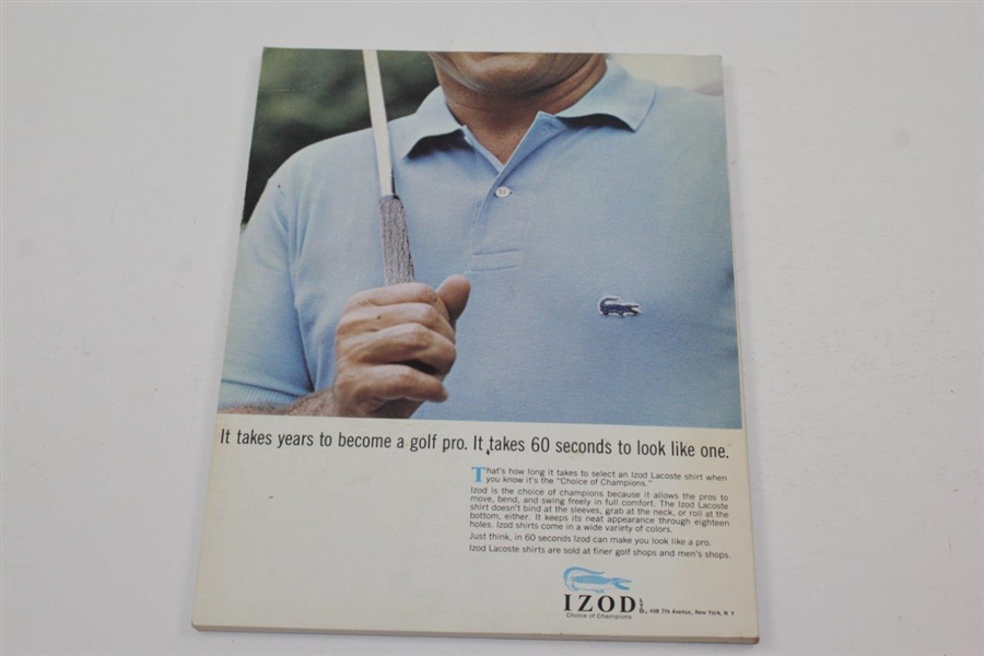 1967 Ryder Cup Official at Champions Golf Club Program