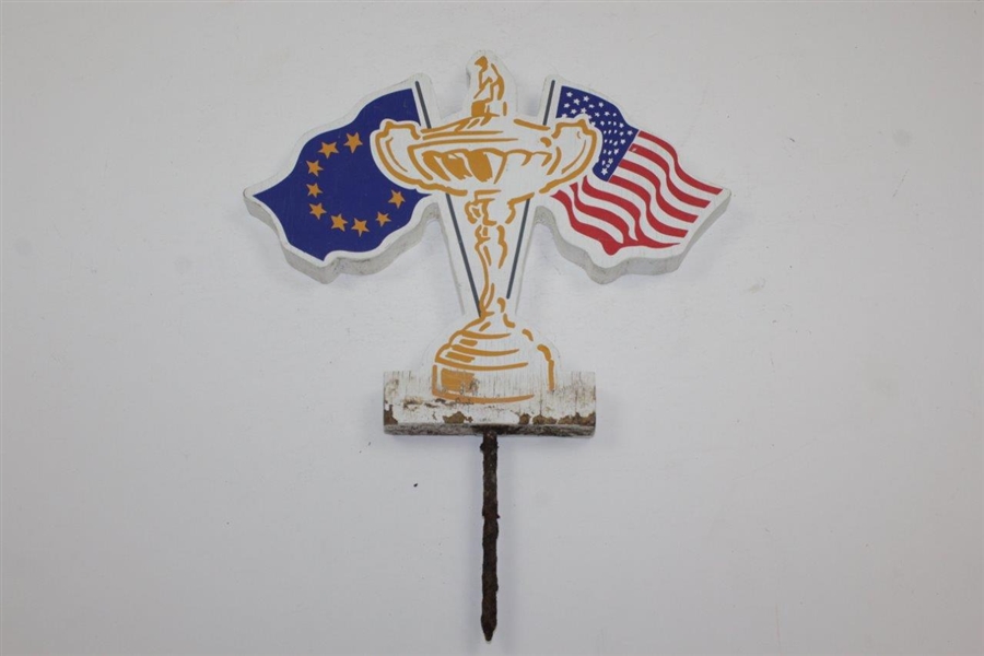 1997 Ryder Cup Tee Marker & Marshall's Hat