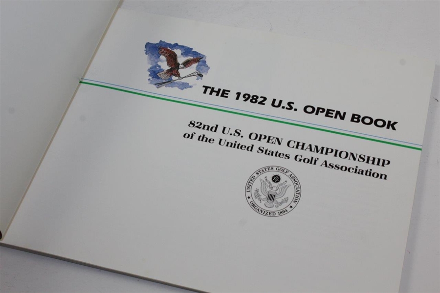 1981, 1982 & 1983 Official US Open Programs - Merion, Pebble Beach & Oakmont CC
