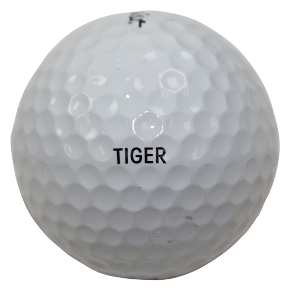 Tiger Woods Titleist Ball In Case