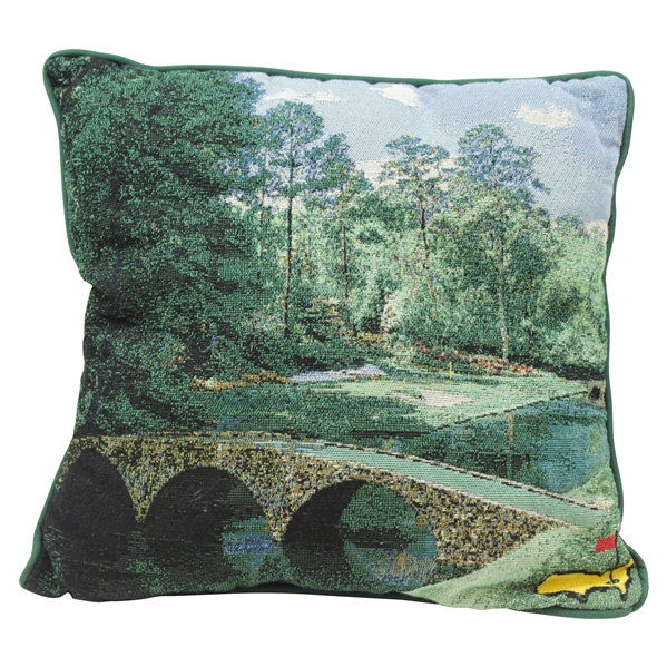Masters Amen Corner Embroidered Pillow