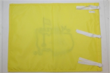 Jack Nicklaus Signed Undated Masters Embroidered Flag with Years Won JSA ALOA
