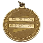 Champion Hal Sutton's 2000 Greater Greensboro Chrysler Classic PGA Tour 10k Winner's Gold Medal