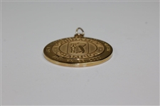 Champion Hal Sutton's 2000 Greater Greensboro Chrysler Classic PGA Tour 10k Winner's Gold Medal