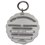 Hal Sutton's 1980 US Open Sectional Qualifying at St. Louis Low Amateur Sterling Medal