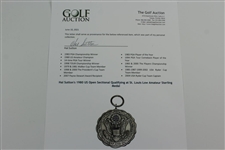 Hal Sutton's 1980 US Open Sectional Qualifying at St. Louis Low Amateur Sterling Medal