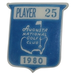 Hal Suttons 1980 Masters Tournament Contestant Badge #25