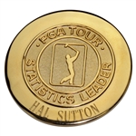 Hal Suttons 1998 PGA Tour Statistics Leader Medal - Total Driving