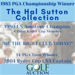 Hal Sutton's 1998 PGA Tour Statistics Leader Medal - Total Driving