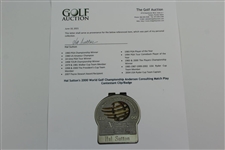 Hal Sutton's 2000 World Golf Championship Anderson Consulting Match Play Contestant Clip/Badge