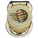 Hal Suttons 2001 World Golf Championship Accenture Match Play Contestant Money Clip