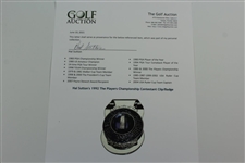 Hal Sutton's 1992 The Players Championship Contestant Clip/Badge