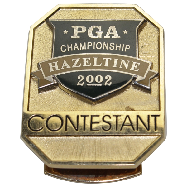 Hal Suttons 2002 PGA Championship at Hazeltine Contestant Clip/Badge