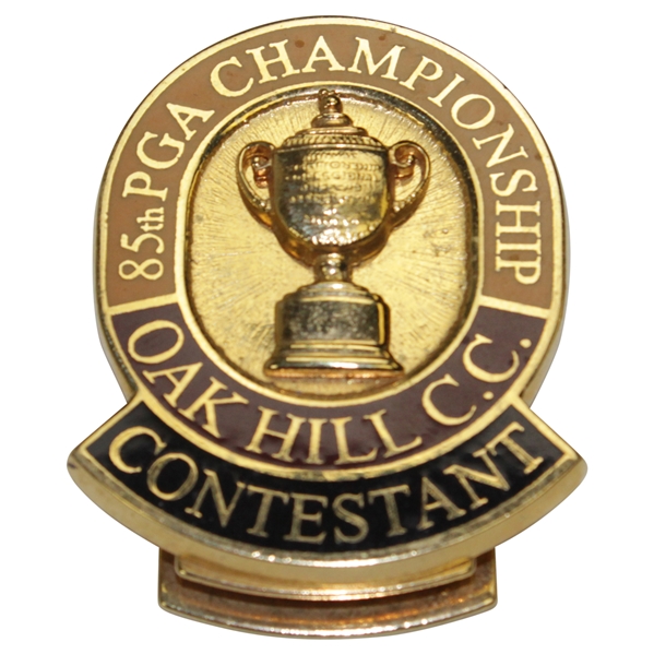 Hal Suttons 2003 PGA Championship at Oak Hill CC Contestant Clip/Badge