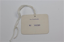 1981 OPEN Championship at Royal St. George's GC Guest Badge - Hal Sutton Collection