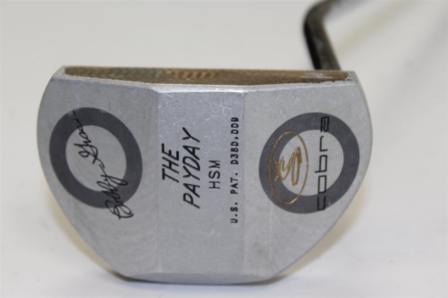 Greg Norman's Personal Used Bobby Grace COBRA 'The Payday' HSM Putter