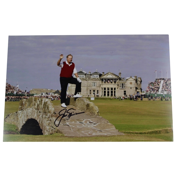Jack Nicklaus Signed Farewell to The Open 2005 - Landscape JSA ALOA