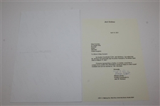 Jack Nicklaus Signed Farewell to The Open 2005 - Landscape JSA ALOA